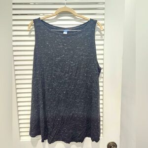 Old Navy Gray Luxe Swing Tank Top 2X